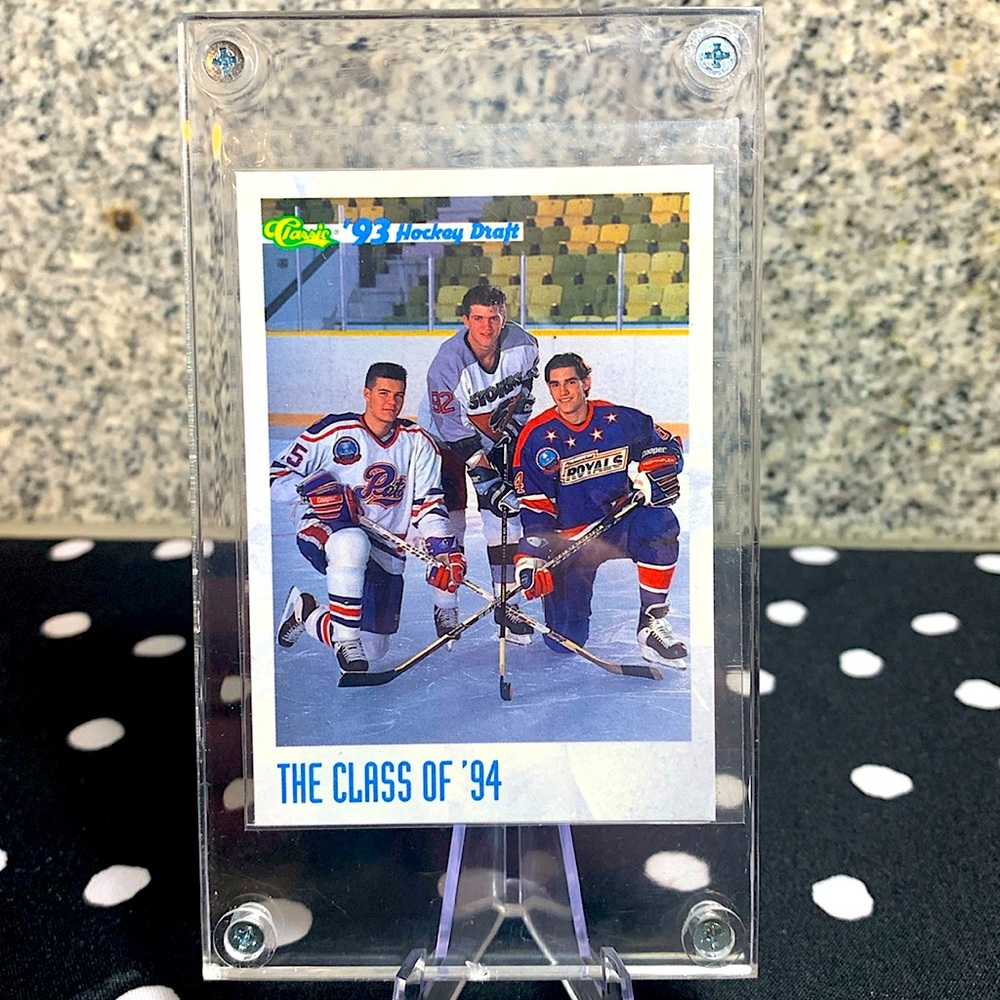 1993 Hockey Draft Jeff Friesen Jeff O’Neill Jason Bonsignore Rookie Card NHL CHL